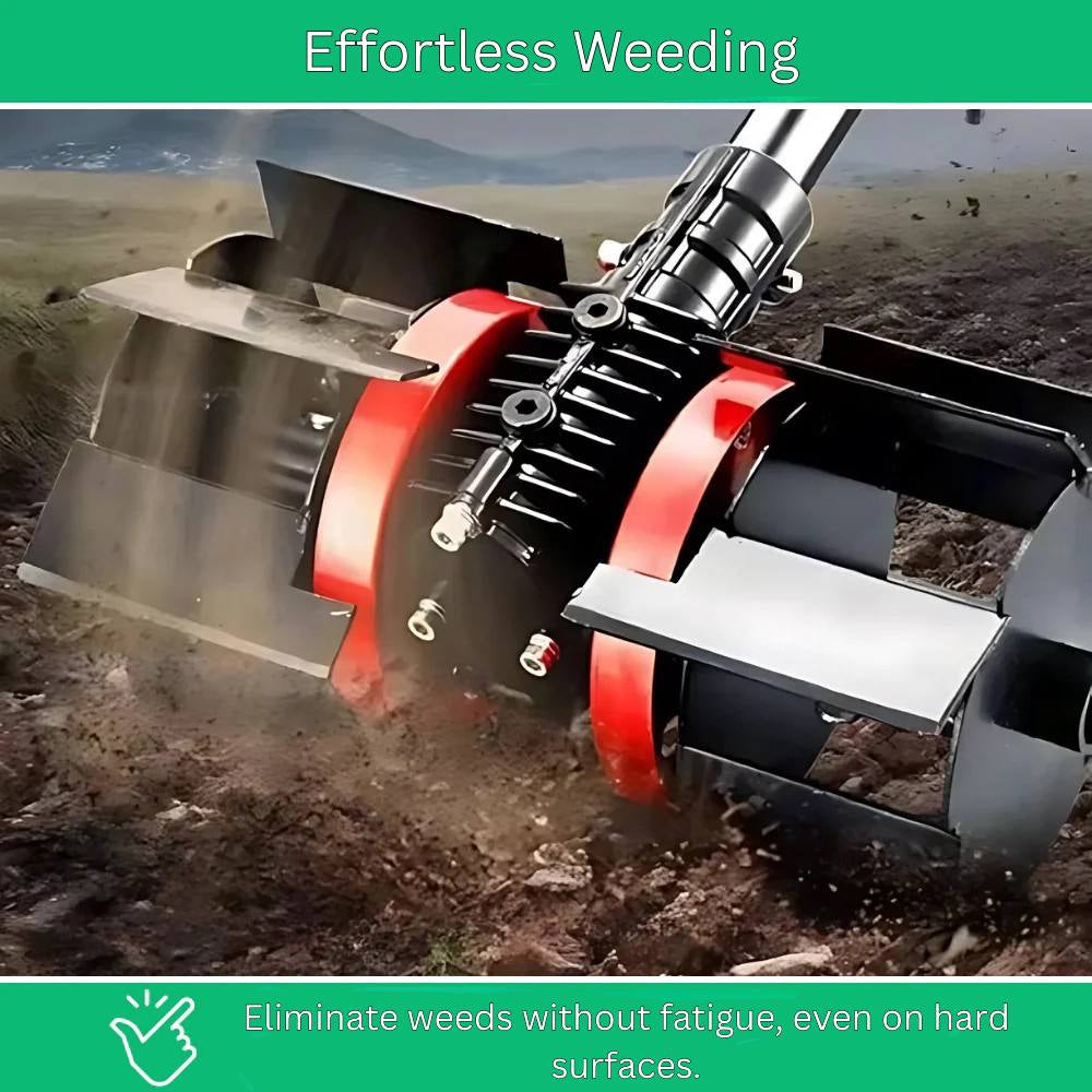 Versatile Weed Removal Wheel for Effortless Gardening