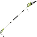 Greenworks 10 Inch Corded Electric Pole Saw and Chainsaw (2-In-1) Max Reach 12Ft