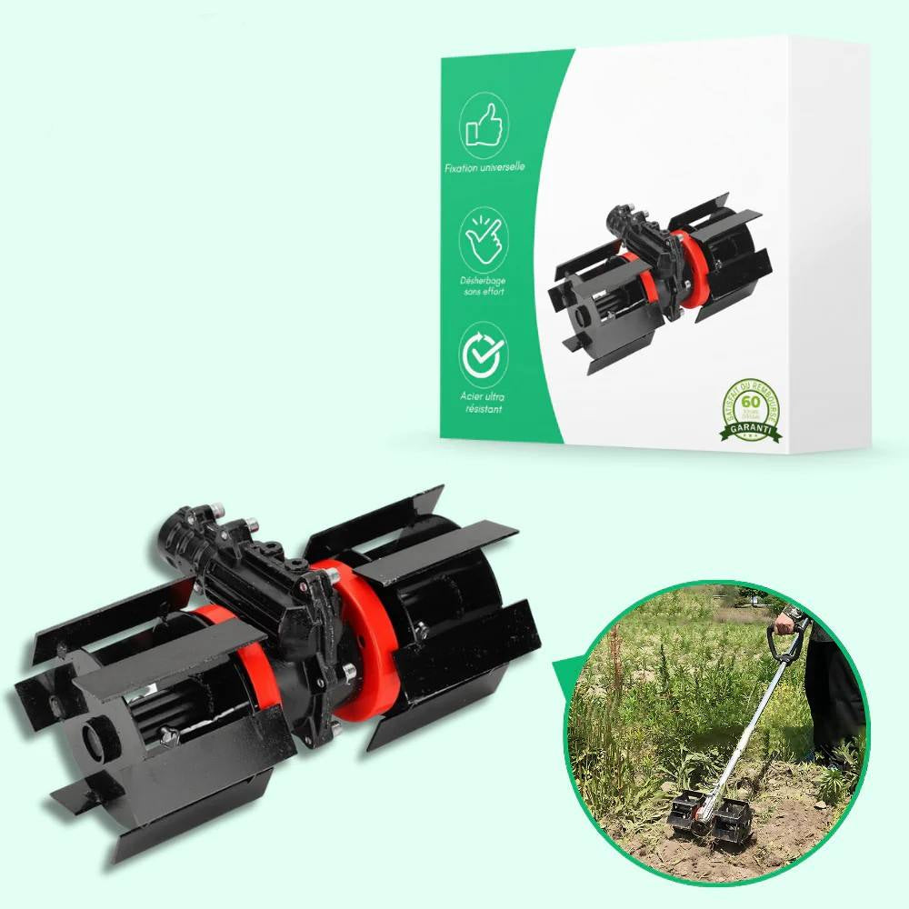 Versatile Weed Removal Wheel for Effortless Gardening