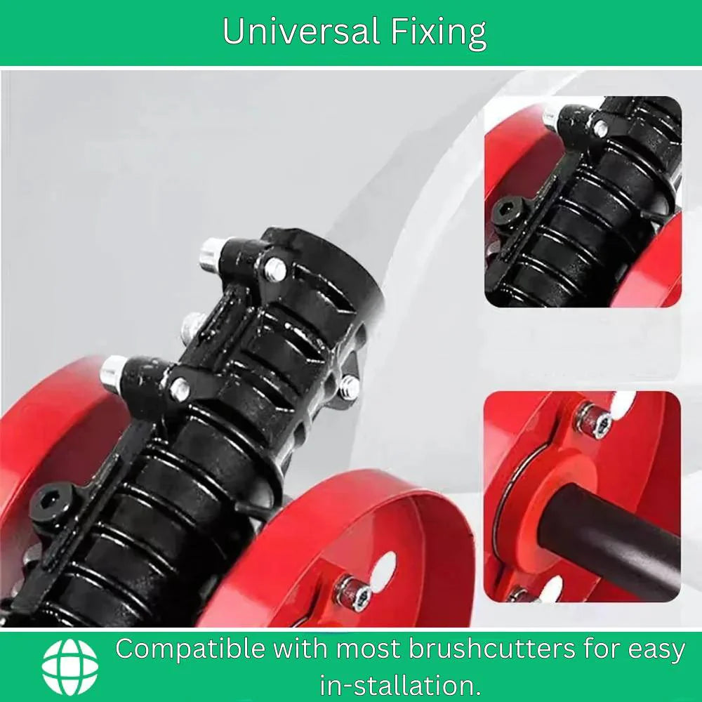 Versatile Weed Removal Wheel for Effortless Gardening